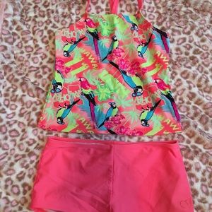 Bathing suit and shorts 🎉Size 7/8